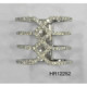 Anillo Romboide de Oro Blanco Diamante - HR12252 0,69KT