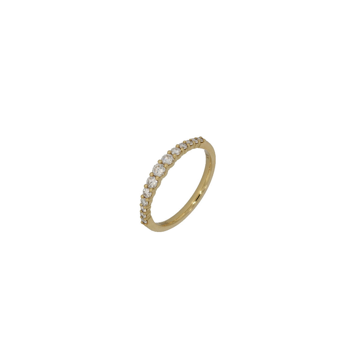 Cintillo de Oro Amarillo Diamante - L1973612 0,383 PT