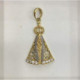 Medalla Nuestra Señora Aparecida de Oro - 15763BCR