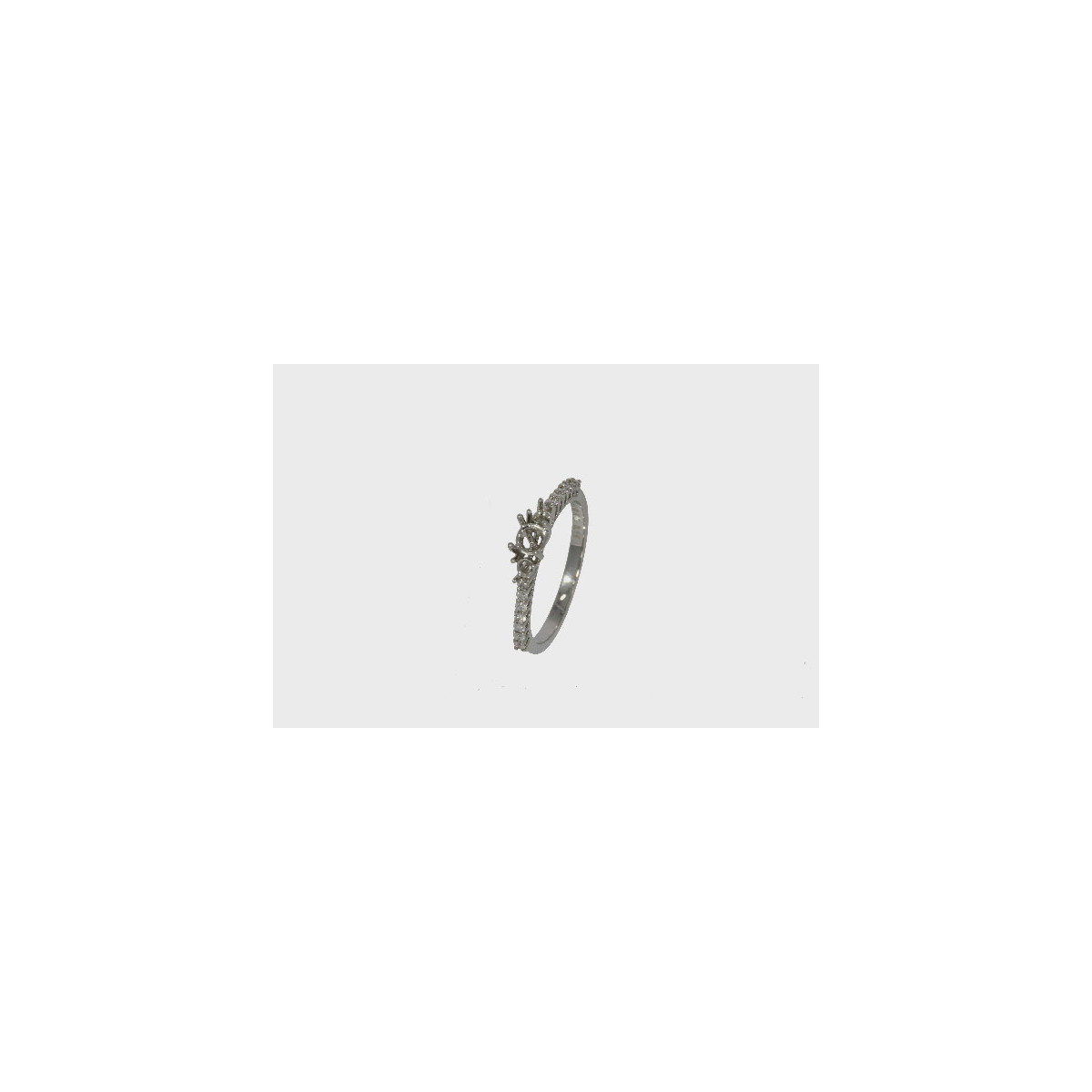 Montura de Anillo Oro BLanco con Diamant - RG101818-30-118 0,16