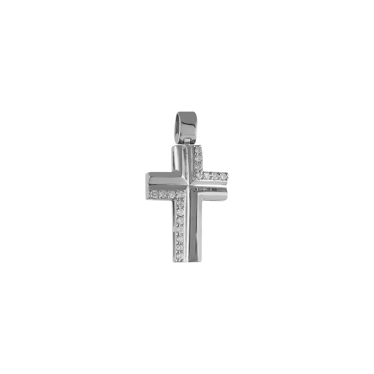 Cruz de Plata Rodinada - 507806