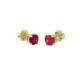 Par Aros de Oro Ruby - 428128 3,00MM