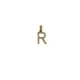 Inicial R de Oro con Circones - INICIAL R